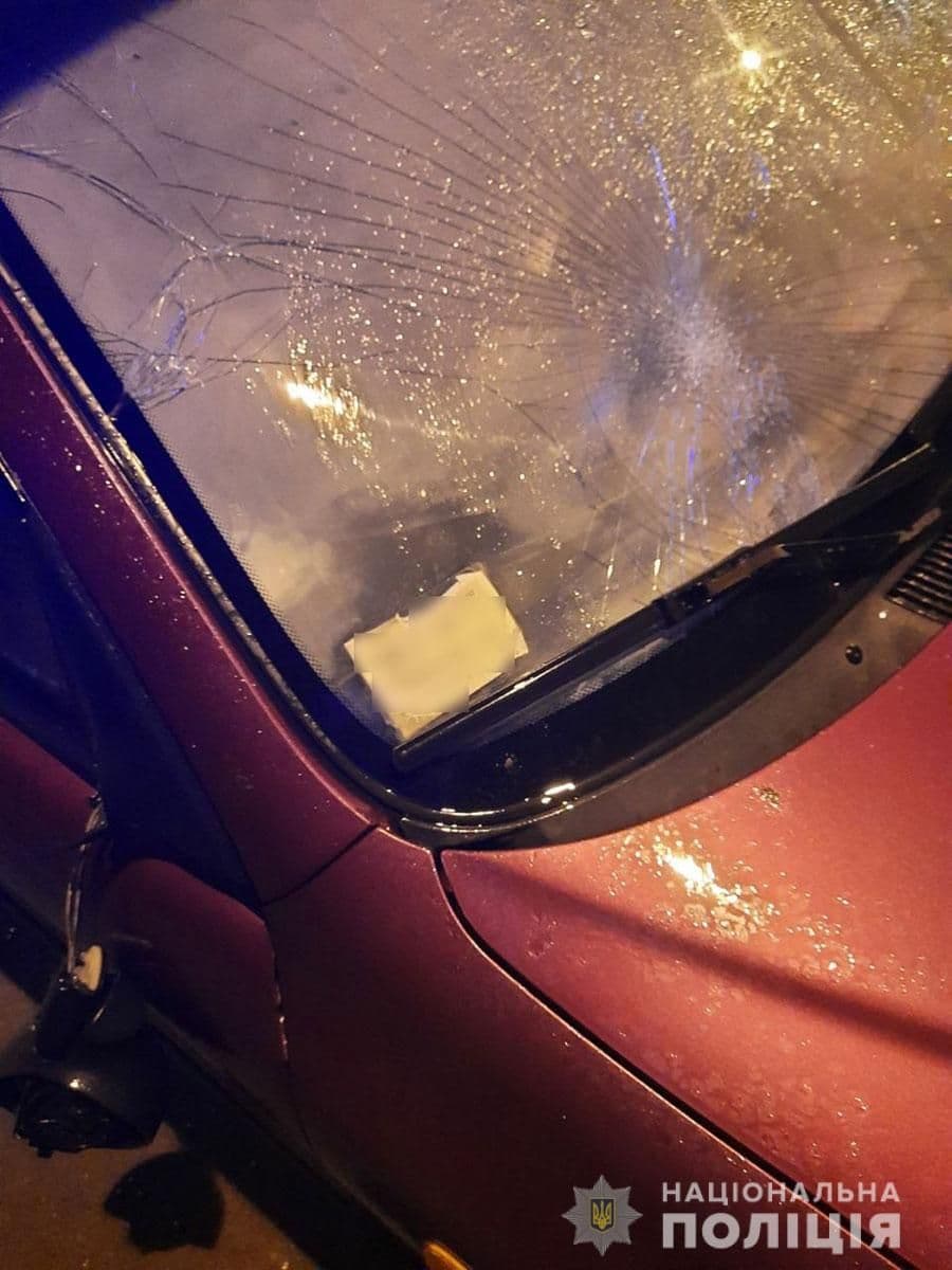 У Полтаві нетвереза водійка наїхала на п'яного пішохода