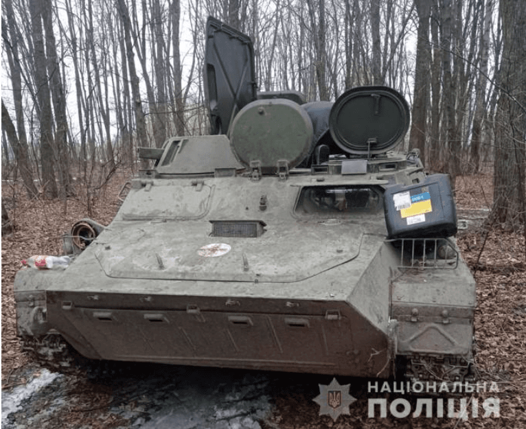 Поліція Полтавщини вилучила 11 танків «з незаконного обігу»