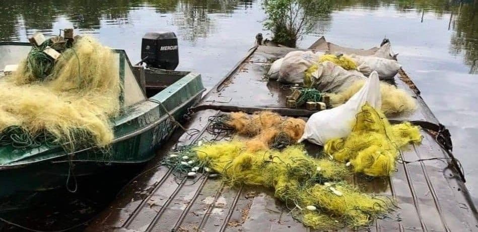 У червні на Полтавщині браконьєри наловили риби на понад 300 тисяч