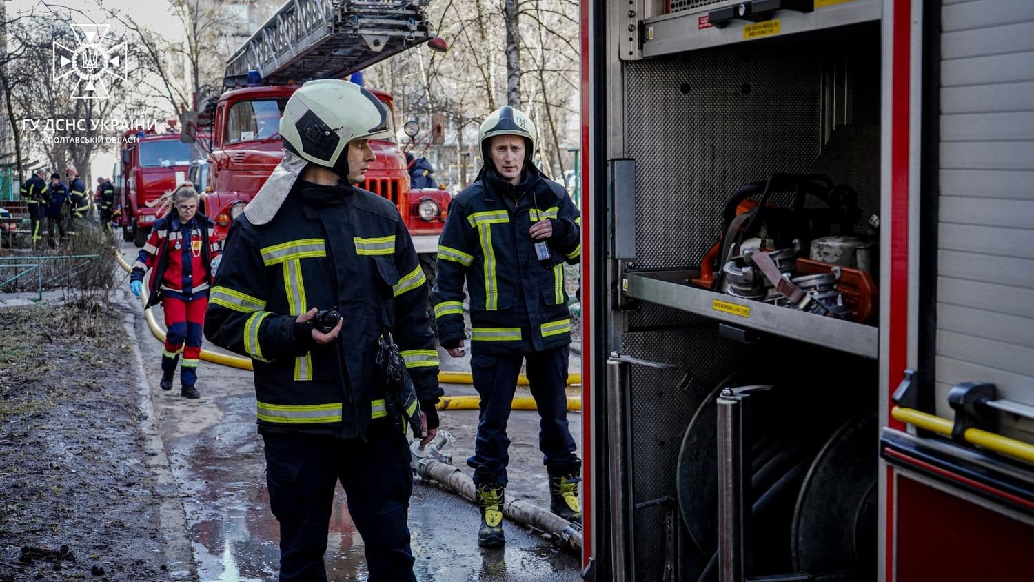 У Полтаві горіла п'ятиповерхівка — загинув чоловік