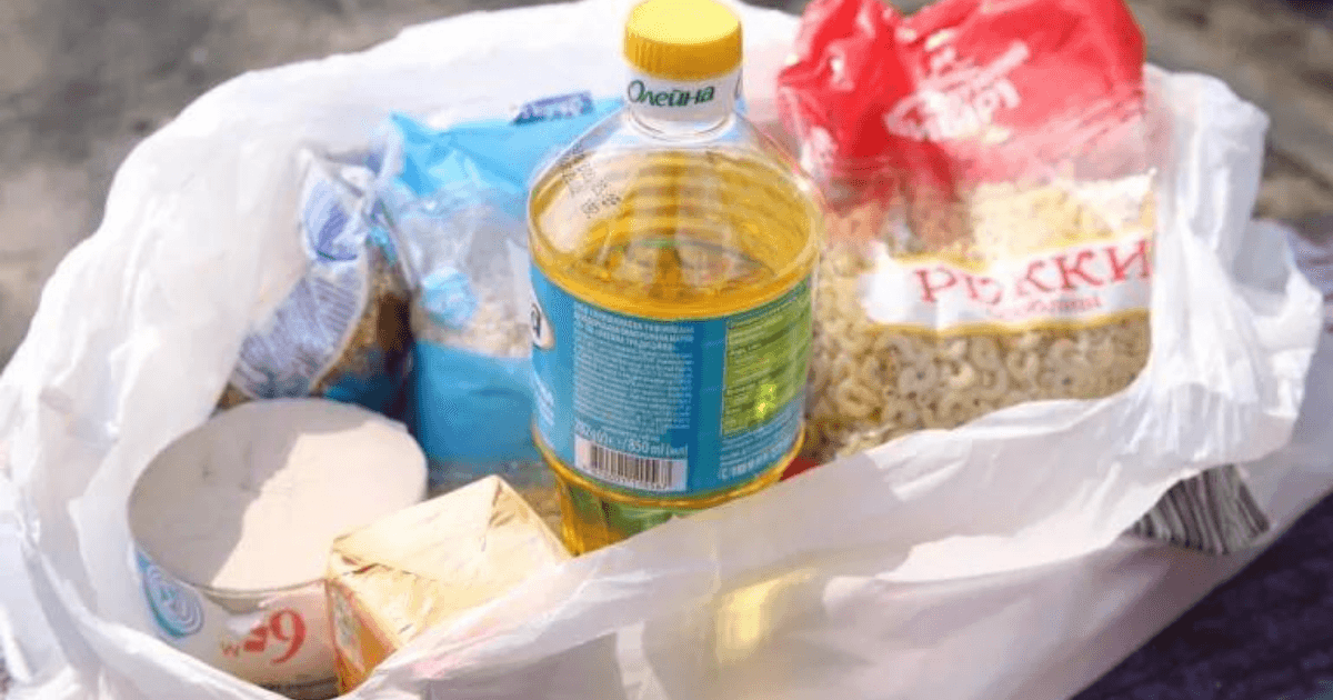 Завтра у кількох громадах Полтавщини видаватимуть продуктові набори для вимушених переселенців