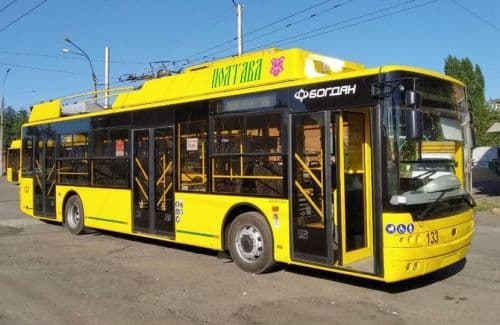 У частині Полтави не працює тролейбусне сполучення (Оновлено)