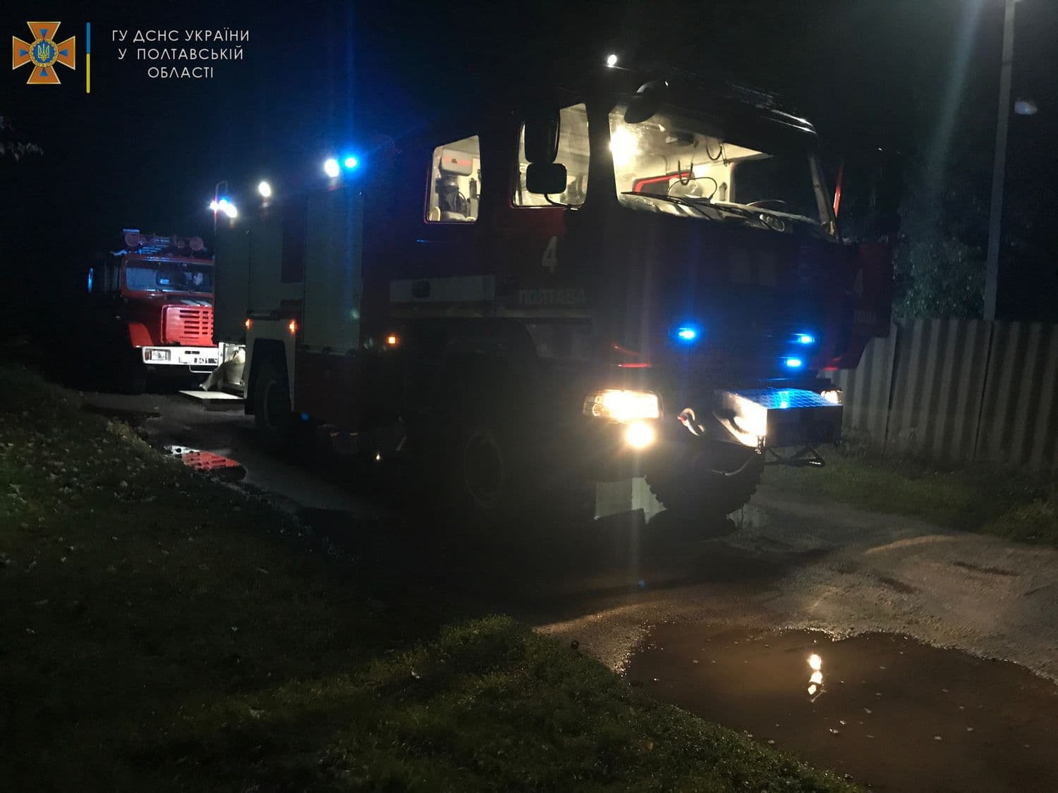 У селі Шостаки Полтавського району горів будинок