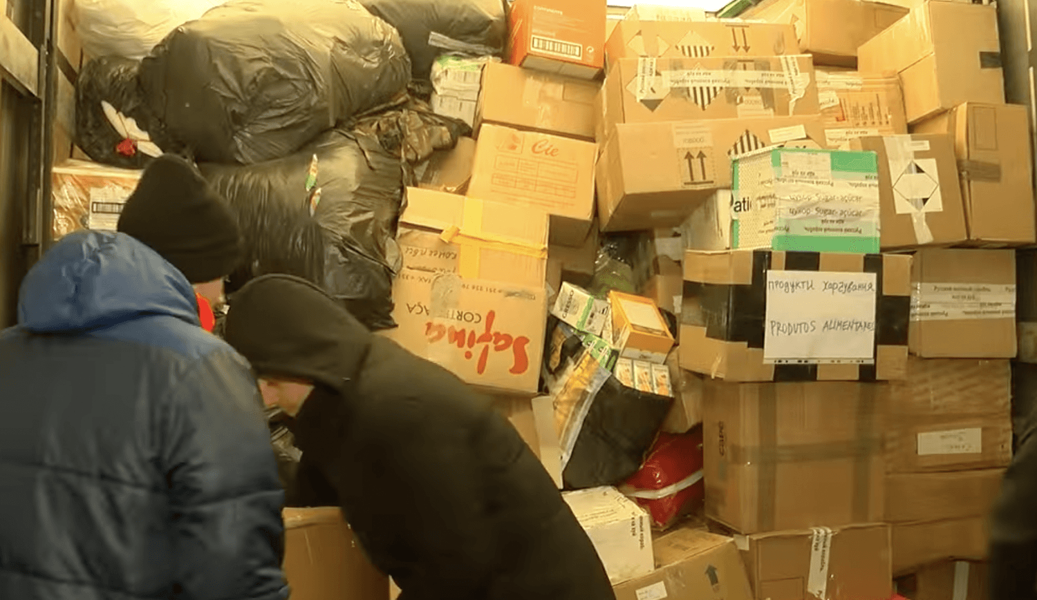 Полтавець з Португалії зібрав фуру гуманітарної допомоги (відео)