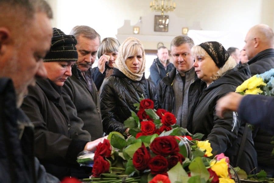 Полтава попрощалася із сержантом, який загинув на Донеччині