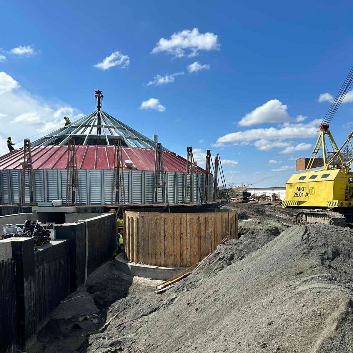 У Полтавській області встановлять зерносховище із захистом від корозії