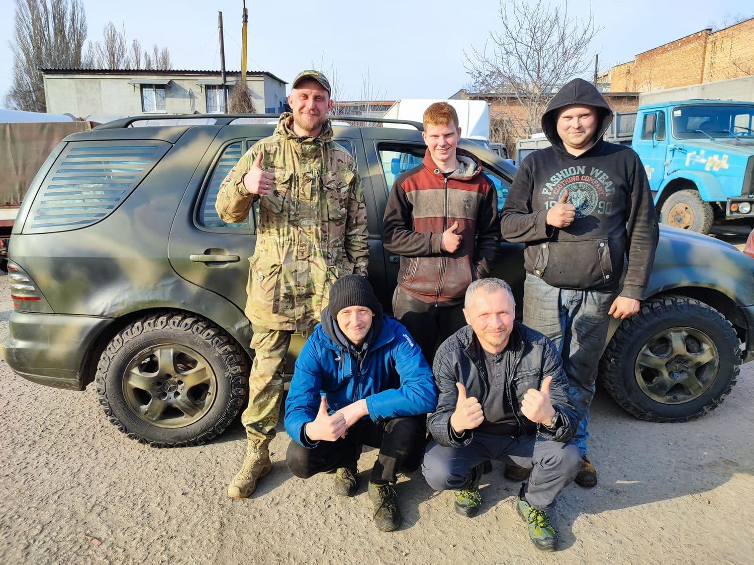 Автівка, для купівлі якої «Полтавська хвиля» проводила аукціон, вже на фронті