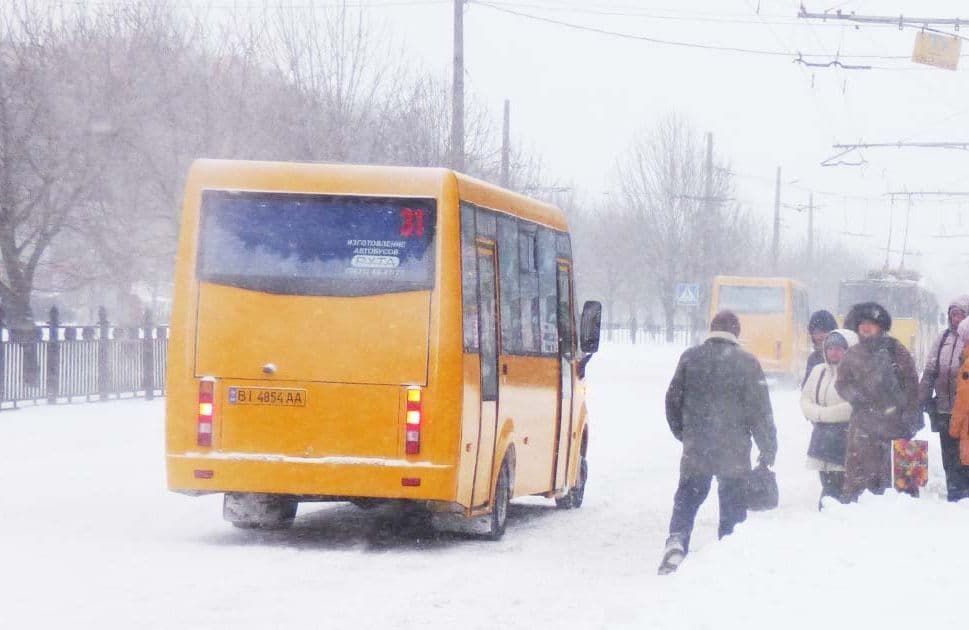 Як курсуватиме громадський транспорт у Полтаві на Новий рік