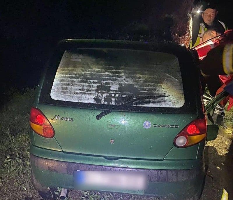 В'їхав у дерево: у Полтаві на смерть розбився водій легковика