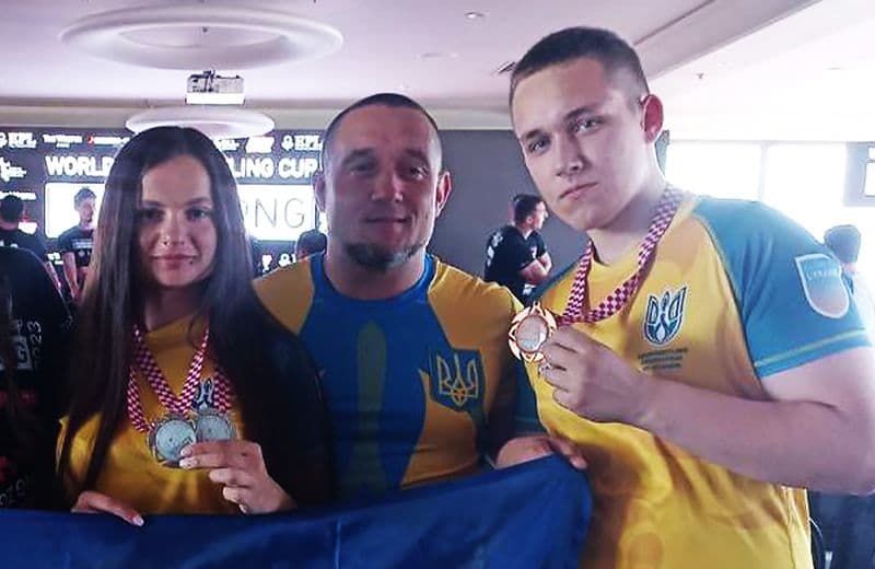 Полтавці вибороли три медалі на Кубку Світу з армреслінгу