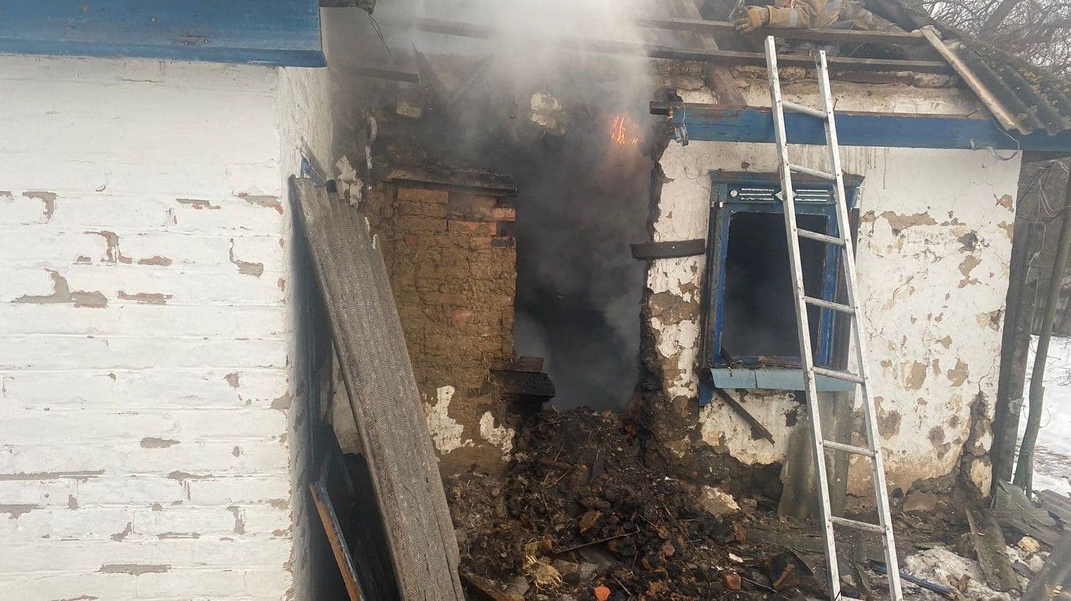На Миргородщині в пожежі загинув чоловік