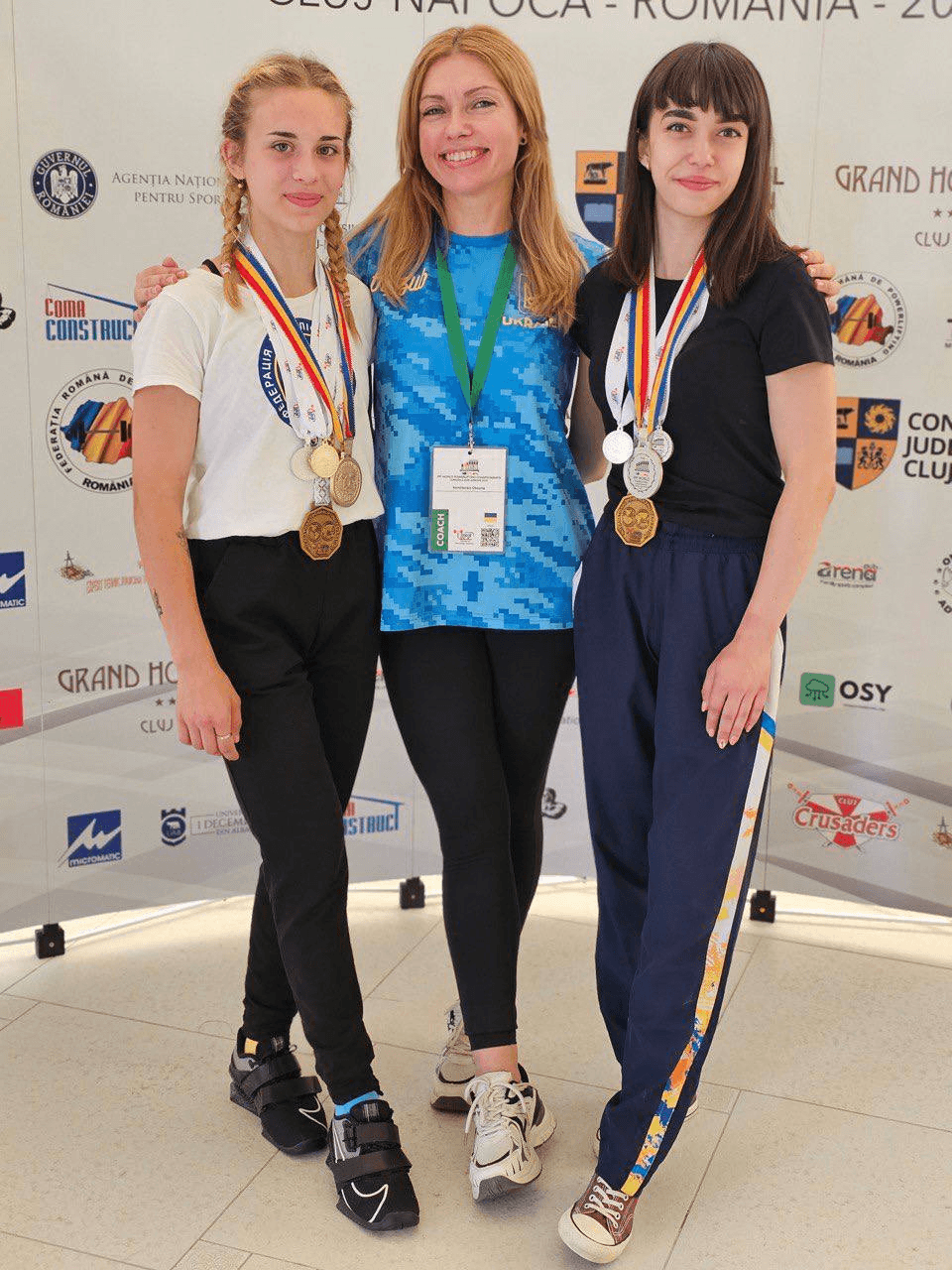 Спортсменки з Полтавщини завоювали «золото» і «срібло» на чемпіонаті світу з пауерліфтингу