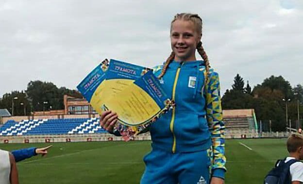 Полтавська спортсменка стала другою на Чемпіонаті Києва з легкої атлетики