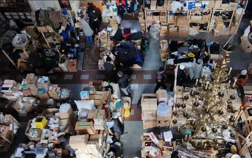 З Полтавщини в сусідні області вже відправлено 500 тонн гуманітарної допомоги
