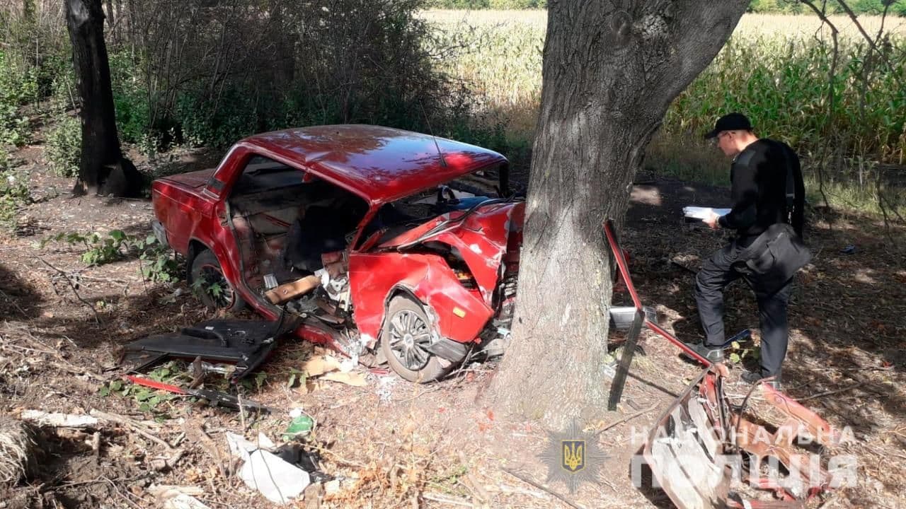 На Полтавщині в ДТП загинула 54-річна пасажирка