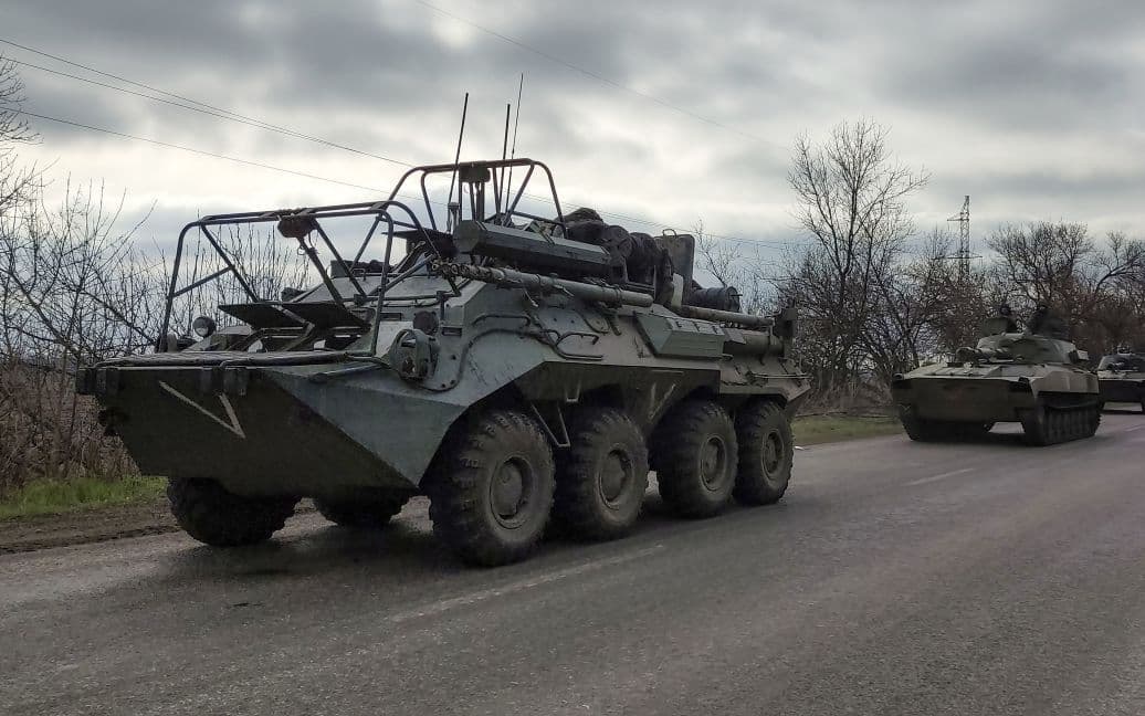 Розвідка зафіксувала рух російських колон у напрямку Чернігівщини