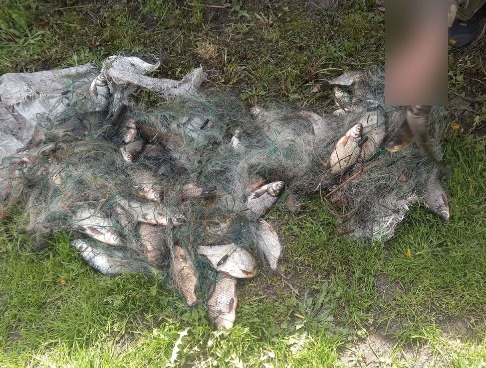 На Полтавщині спіймали браконьєра з уловом на понад 300 тисяч гривень
