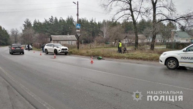 У ДТП на Полтавщині водій позашляховика збив велосипедиста