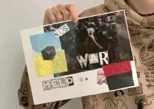 У Полтаві провели майстер-клас із техніки колажу