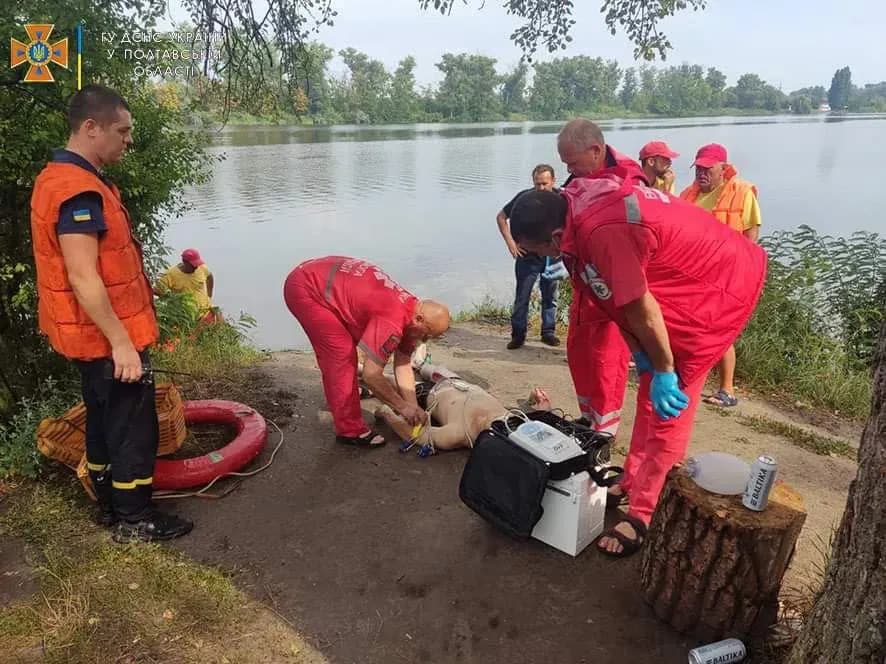 У Ворсклі загинув чоловік