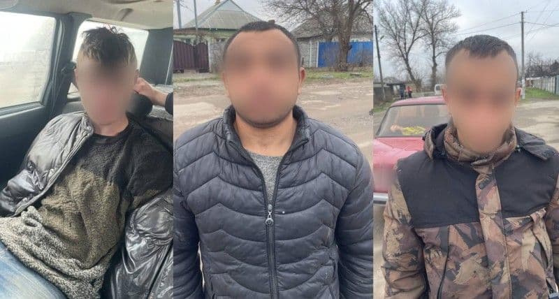 На Полтавщині поліціянти затримали трьох грабіжників