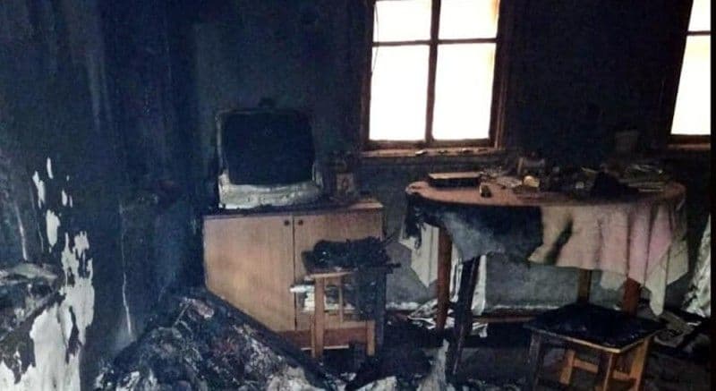 У Полтавському районі в пожежі загинув дідусь