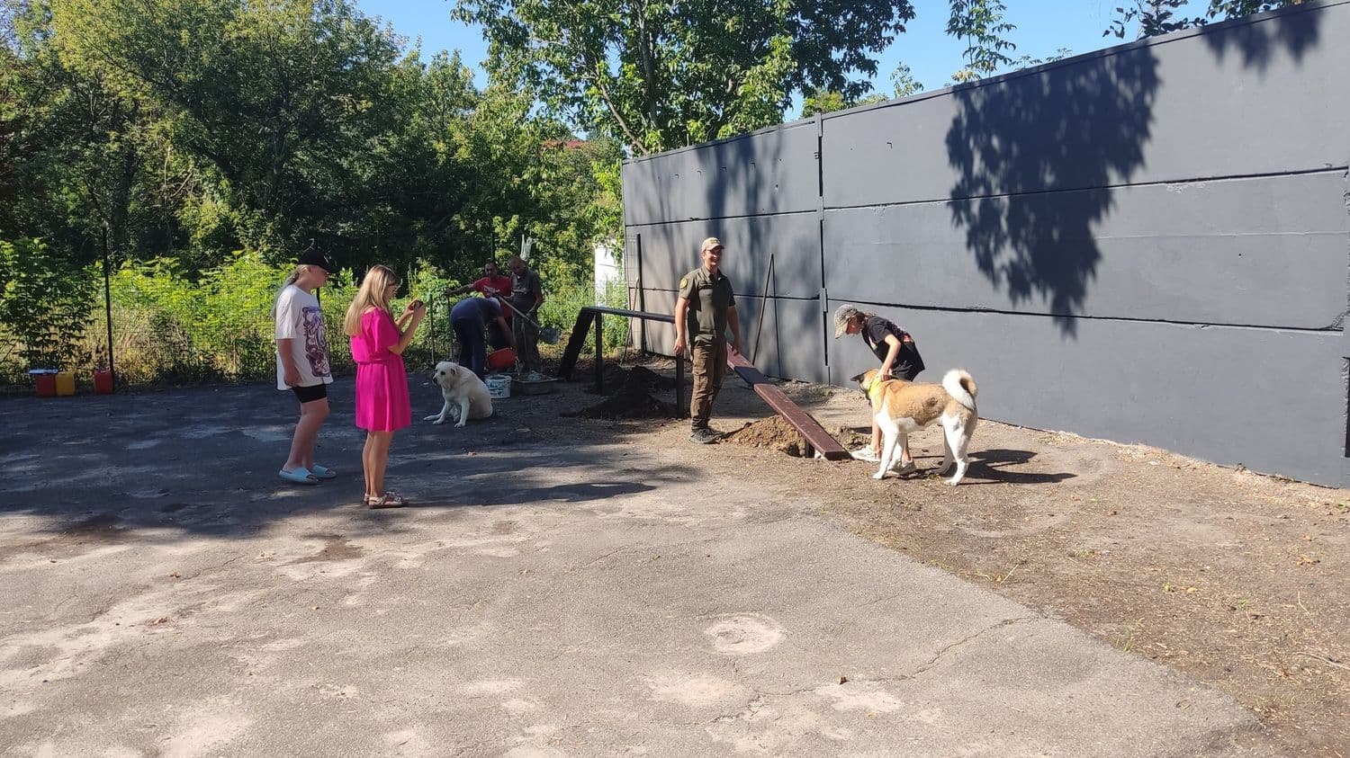 У Полтаві з'явився майданчик для тренування собак