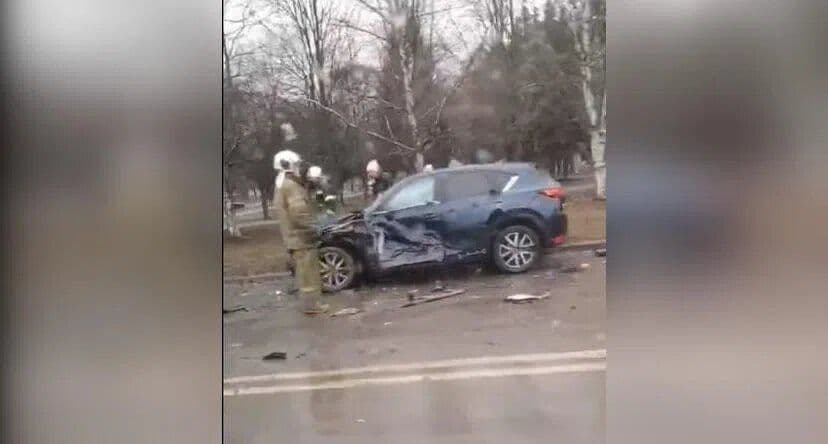 У Полтаві зіткнулися два авто - один із водіїв в лікарні