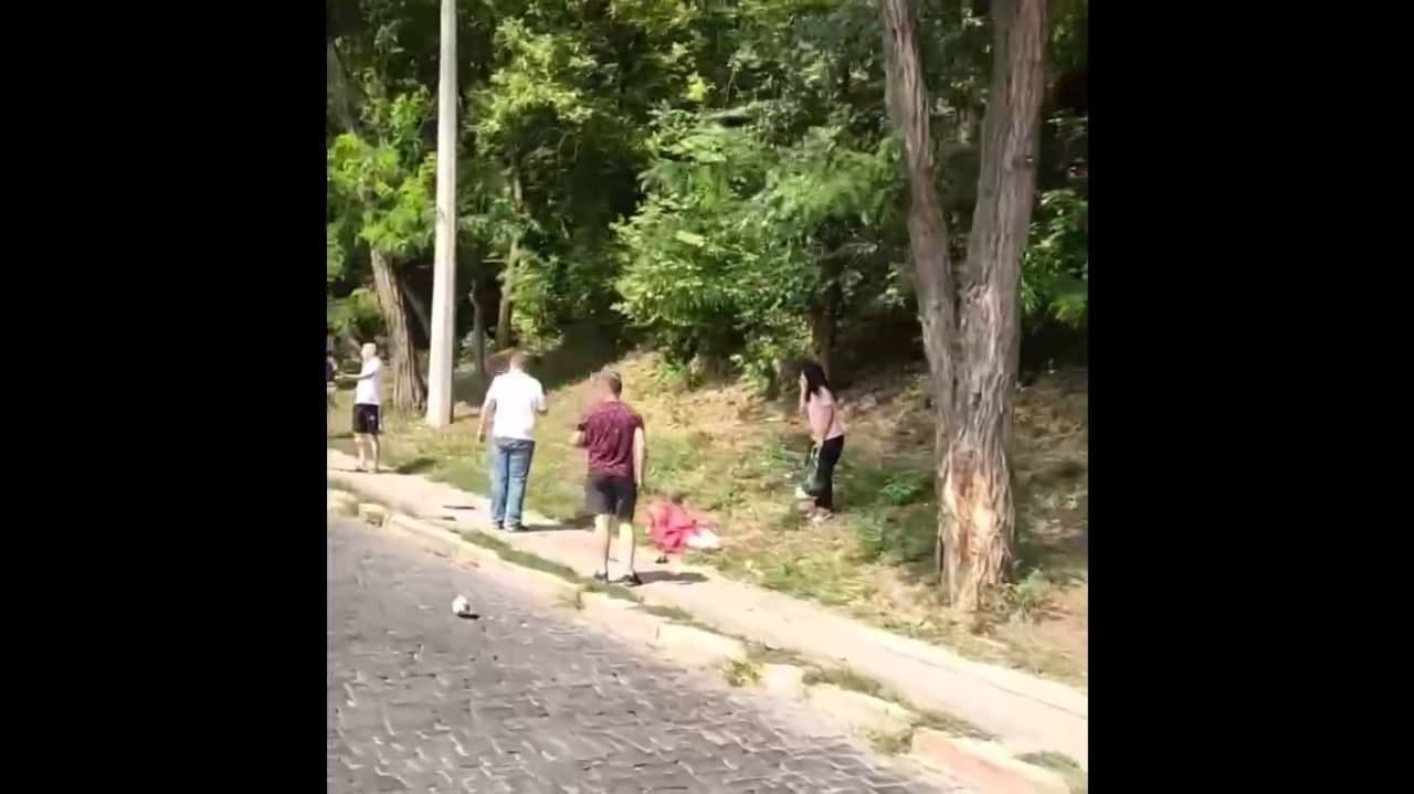 У Полтаві на кам'янці водій збив жінку