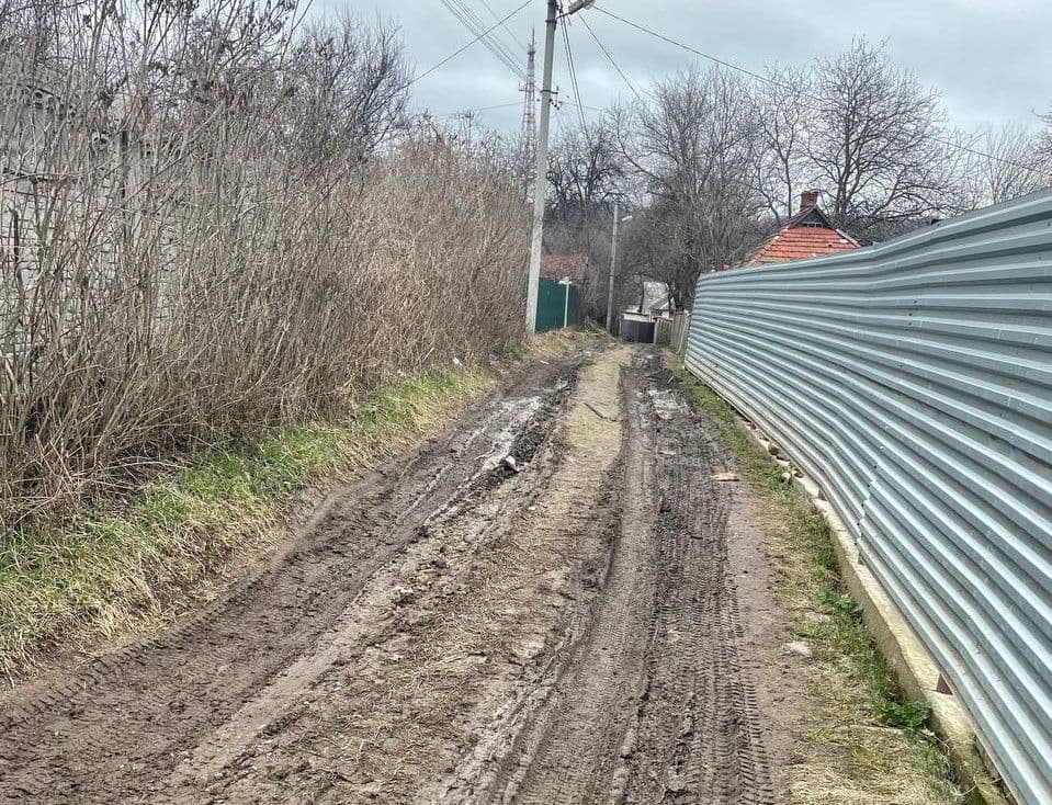 Петиція про ремонт дороги на провулку Степана Бандери у Полтаві набрала 100% голосів