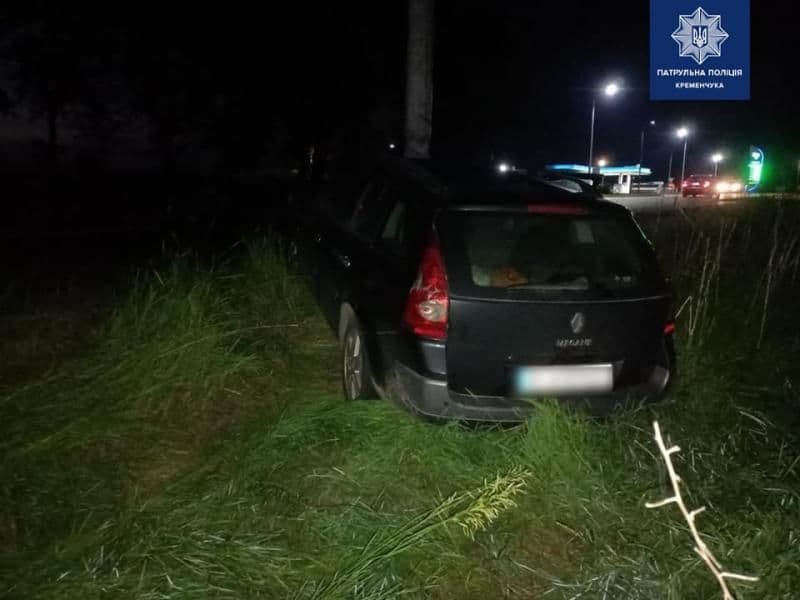 П'яний водій злетів з траси Кременчук-Полтава