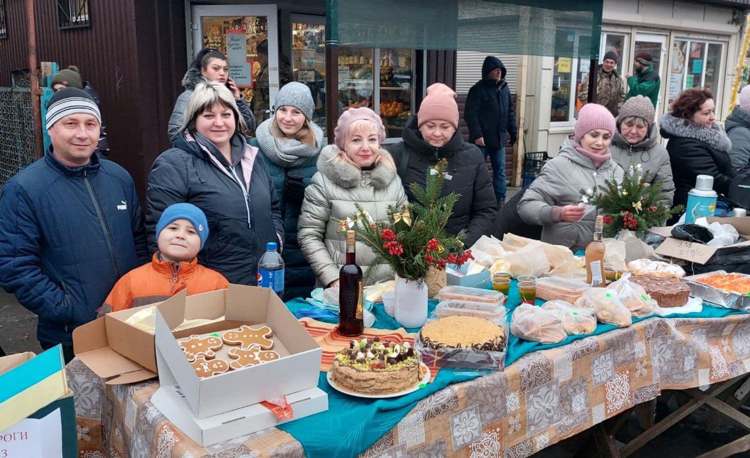 Громада з Полтавщини на ярмарку зібрала близько ста тисяч грн для ЗСУ