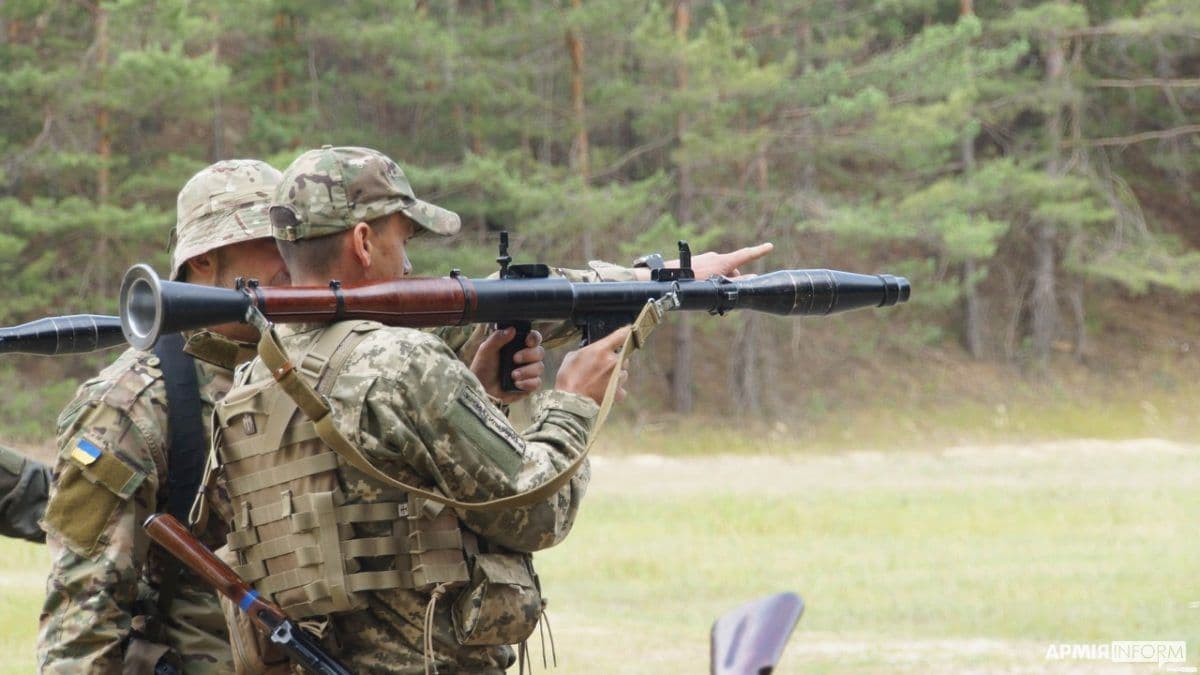 Військові на Полтавщини вчилися знищувати ворожі танки із гранатометів