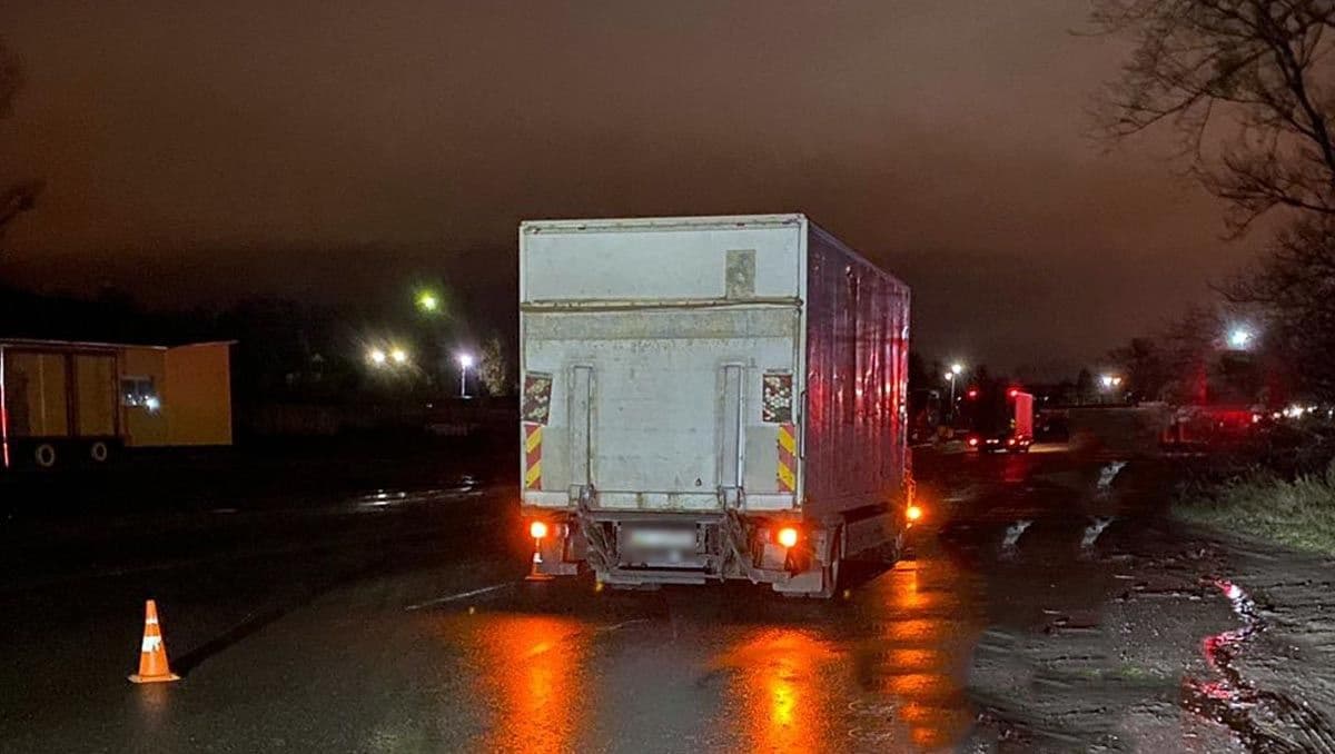 У Полтаві водій фургона збив пішохода