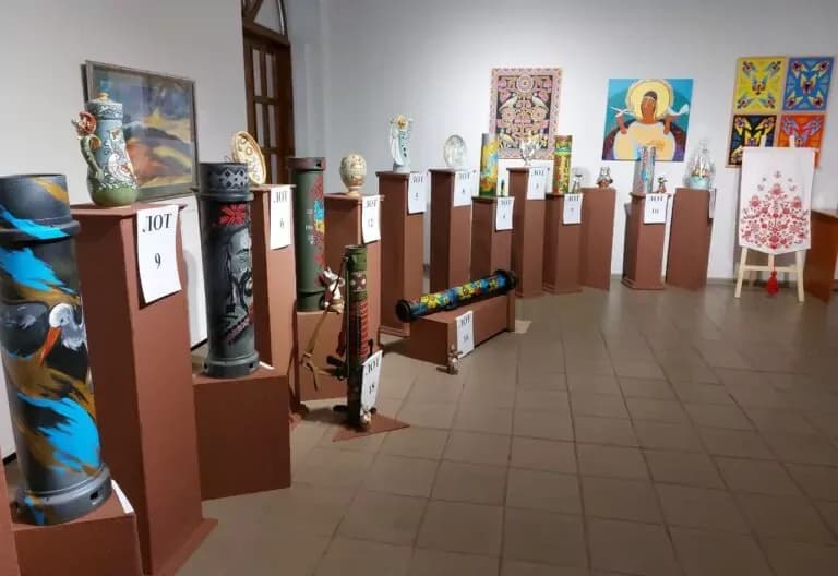 У Полтаві провели благодійний аукціон до дня Соборності України