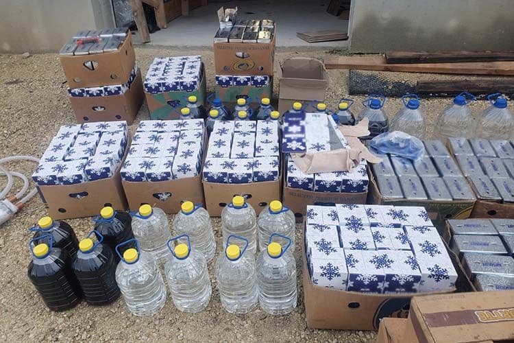 На Полтавщині вилучили підроблених алкоголю і цигарок на 260 тисяч гривень