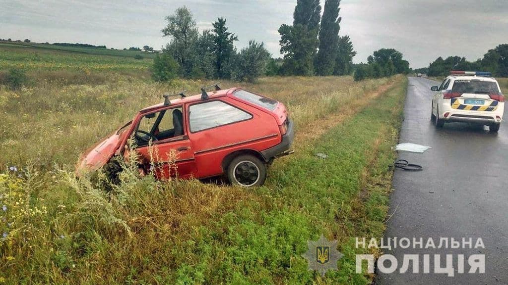 На Глобинщині сталася ДТП. Є постраждалі (фото)