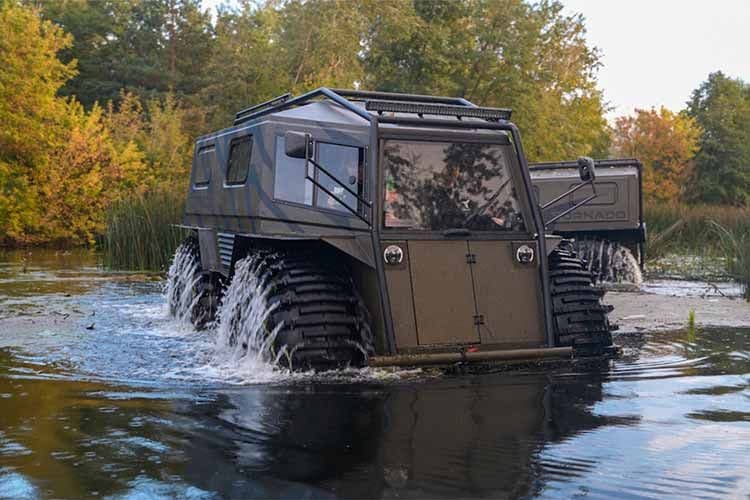 На Полтавщині почали виробляти плаваючі всюдиходи «Торнадо»
