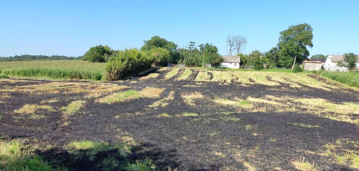 Під Оржицею 82-річний чоловік палив траву і задихнувся