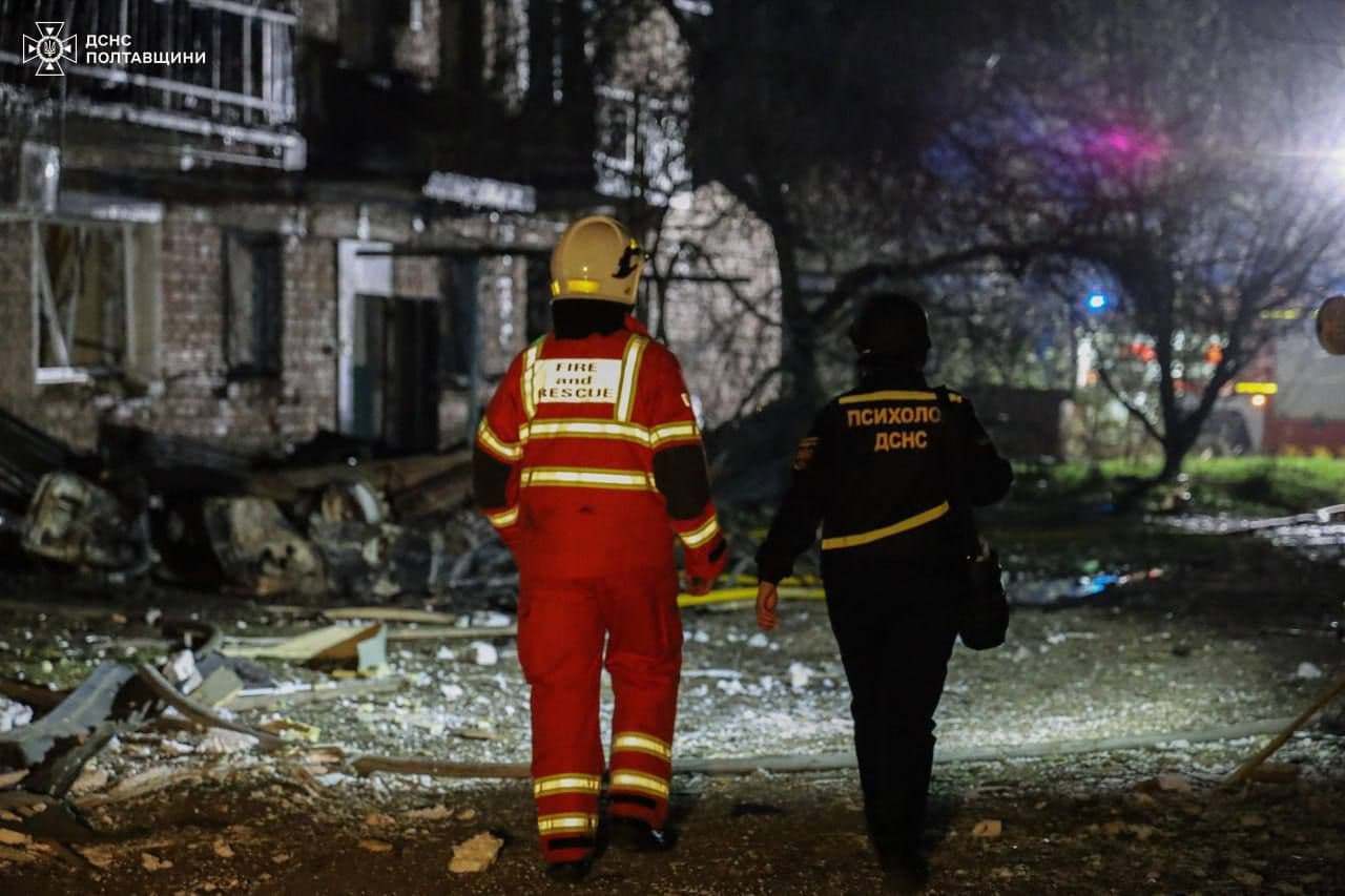 Наслідки атаки на Полтавщину: що з людьми, які лишились без домівок