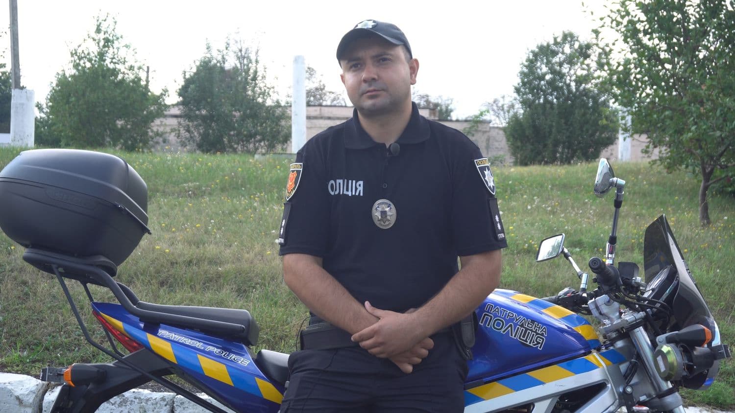 «Відчуваю гордість за погони»: історія полтавського патрульного з мотобатальйону (відео)
