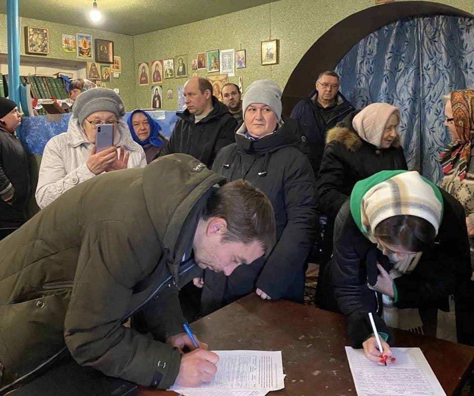 На Полтавщині громада храму переходить до ПЦУ