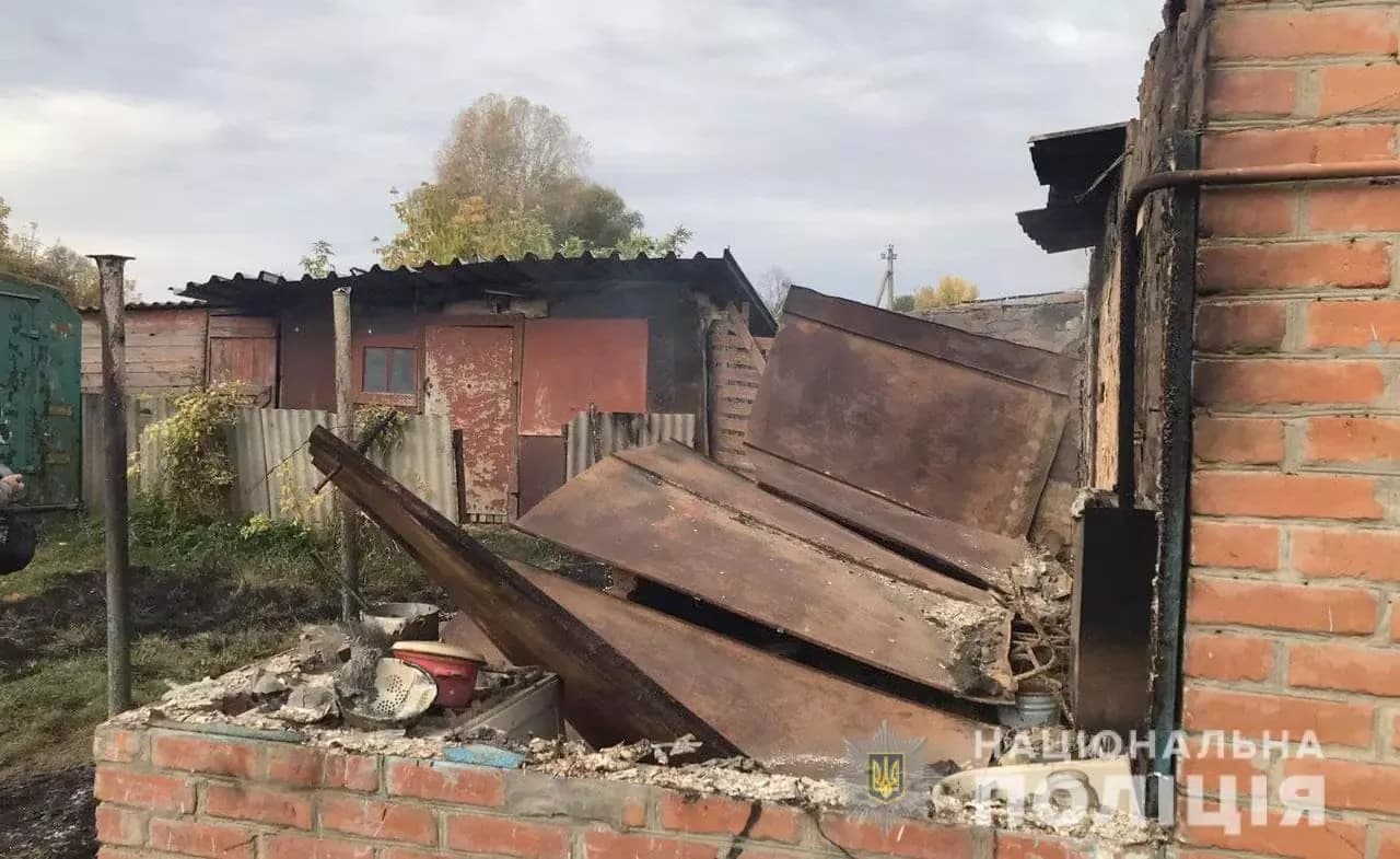 Неподалік Полтави сталася пожежа: на згарищі виявили труп