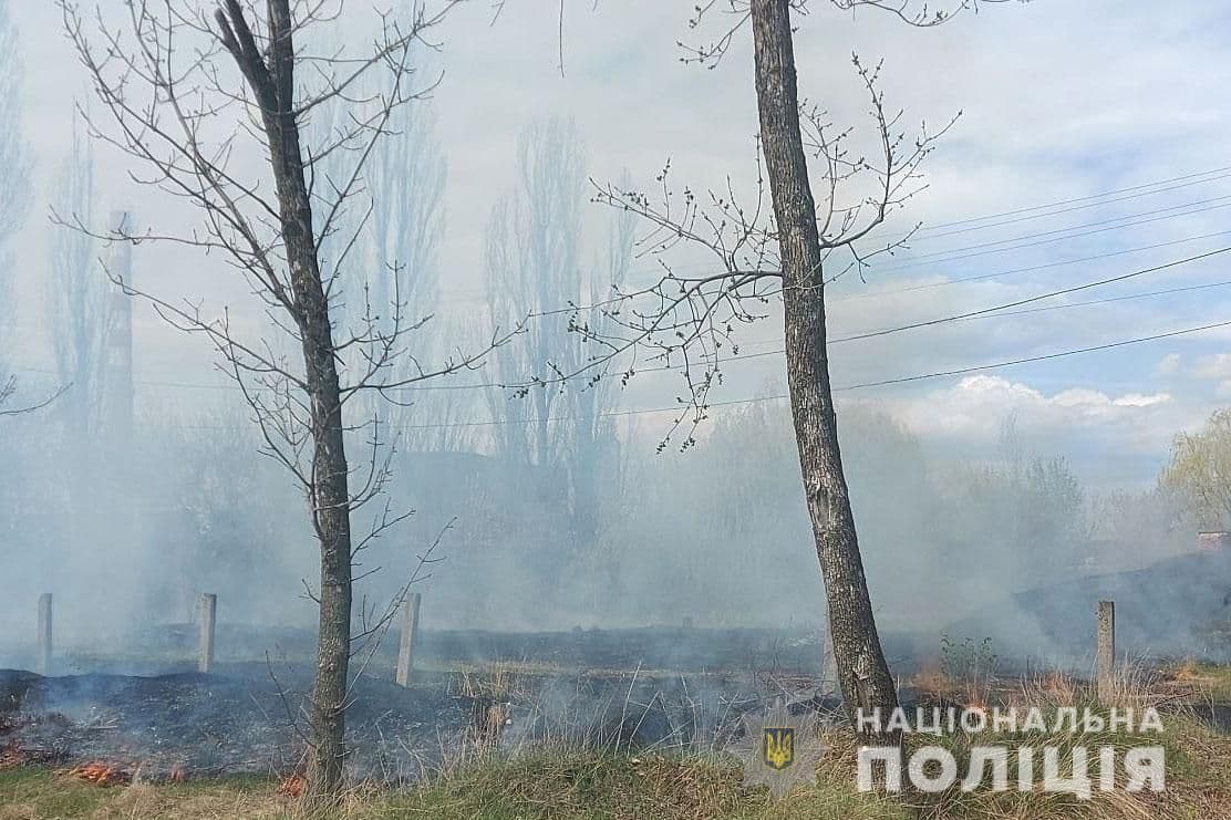 Поліція Полтавщини за два місяці склала близько 110 протоколів на паліїв сухостою