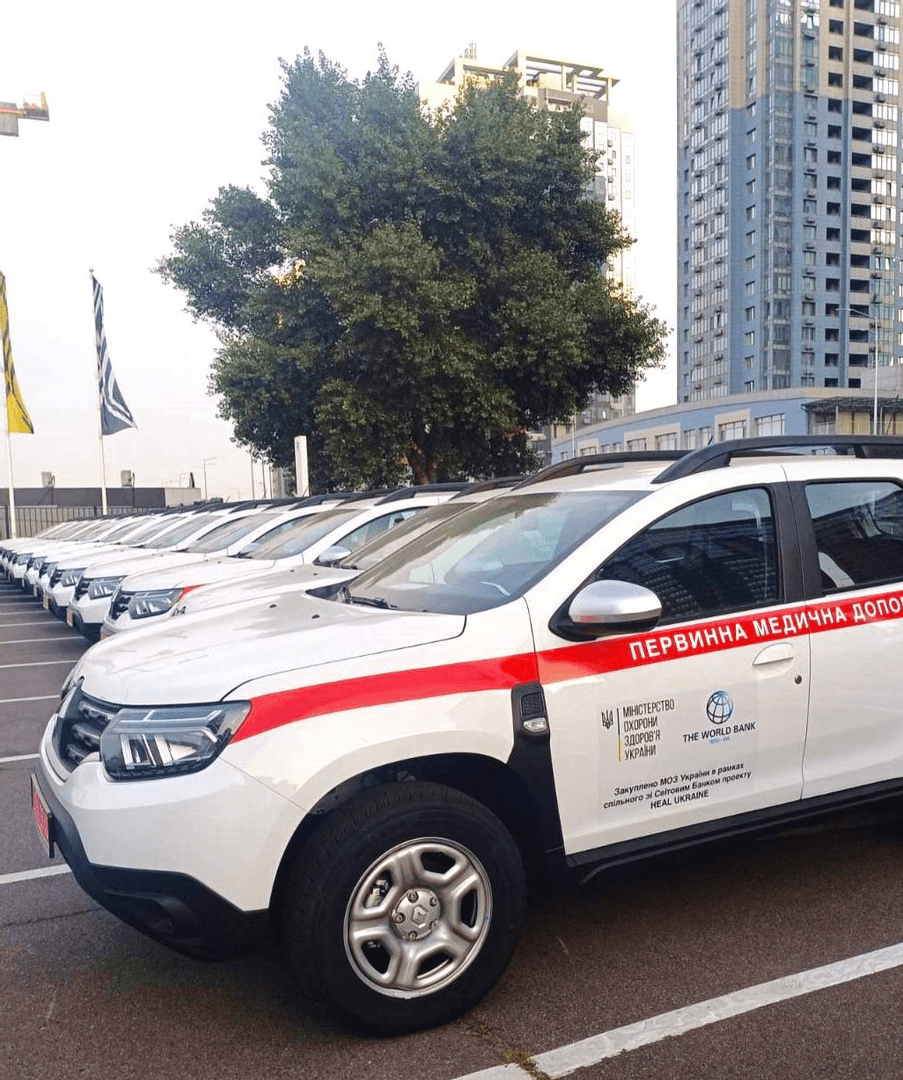 Сільські амбулаторії Полтавщини отримали позашляховики