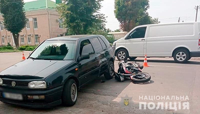 18-річний юнак після ДТП на Полтавщині знаходиться у лікарні