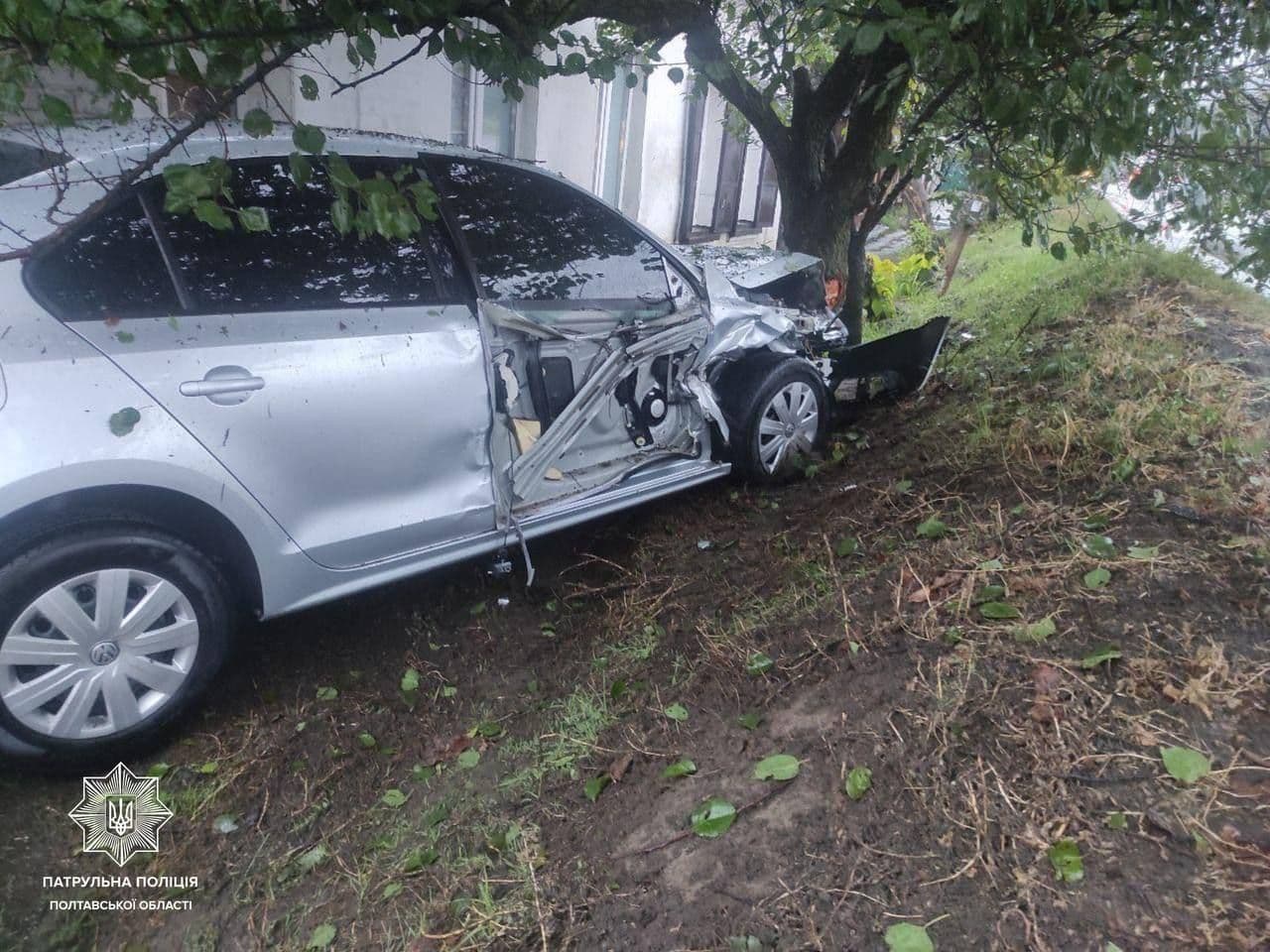 У Полтаві на вулиці Сакко зіштовхнулися дві автівки