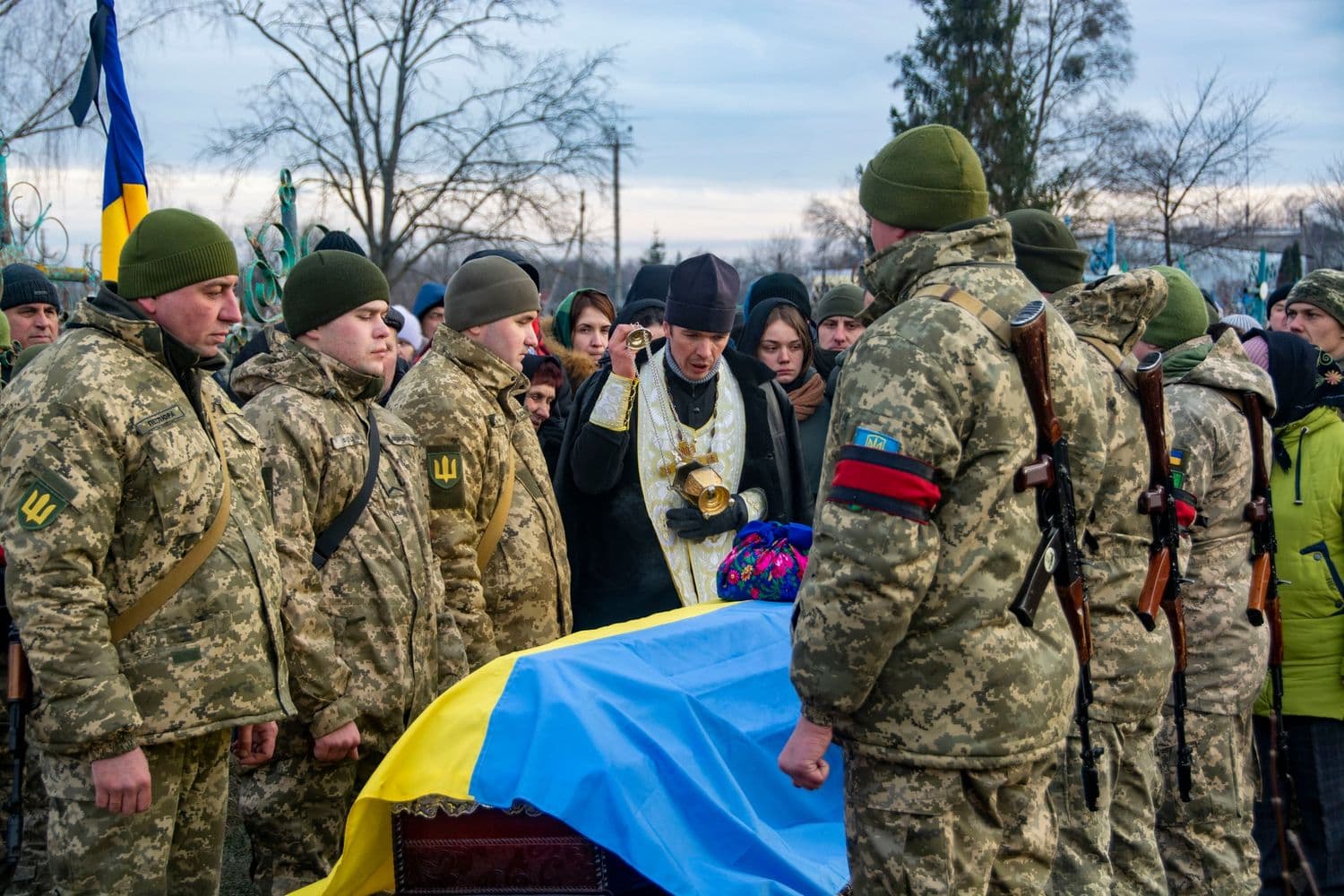 На Полтавщині попрощаються з військовим 95-ї бригади Владиславом Литовським