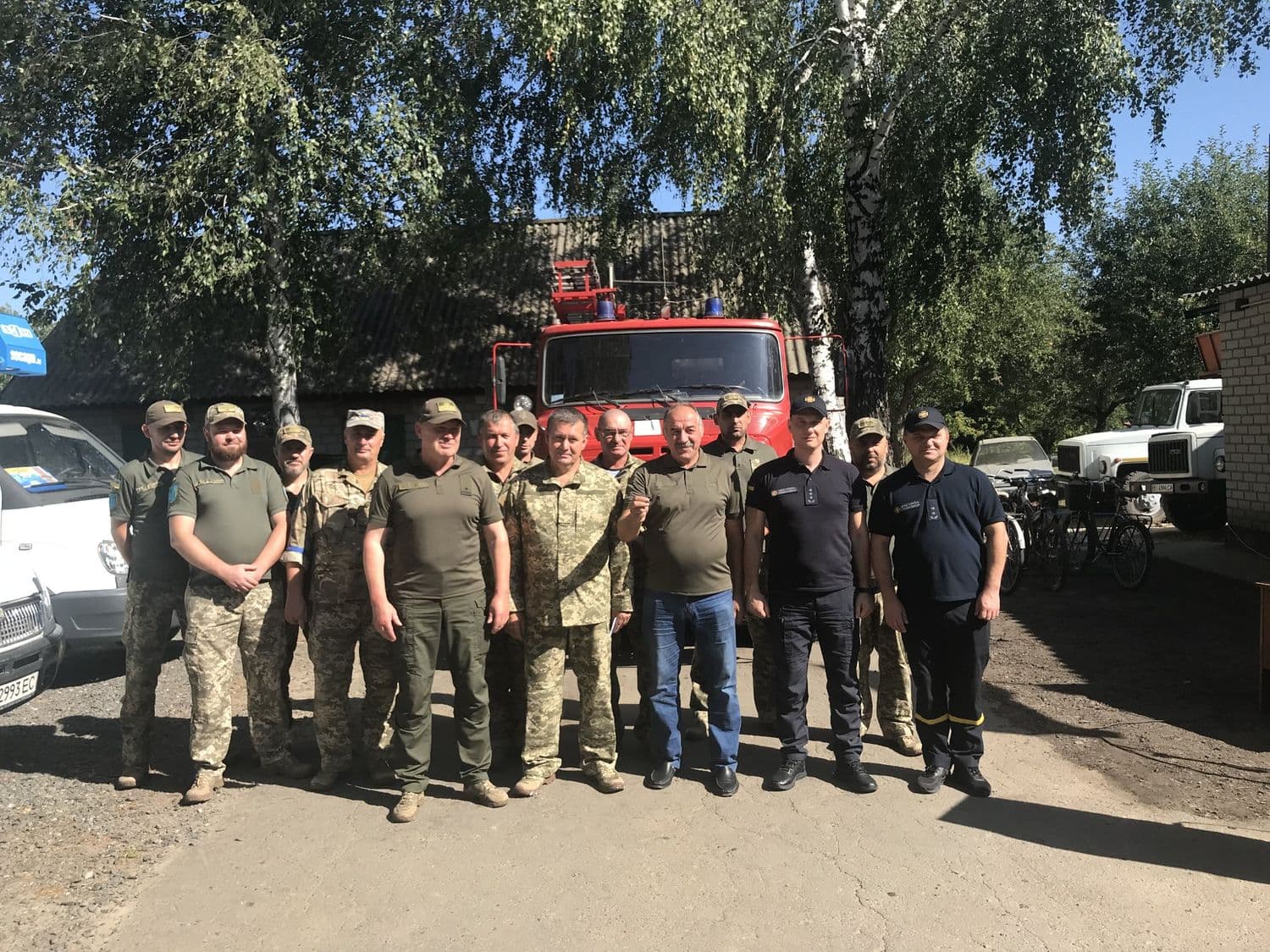У Мачухах запрацював підрозділ добровільної пожежної охорони