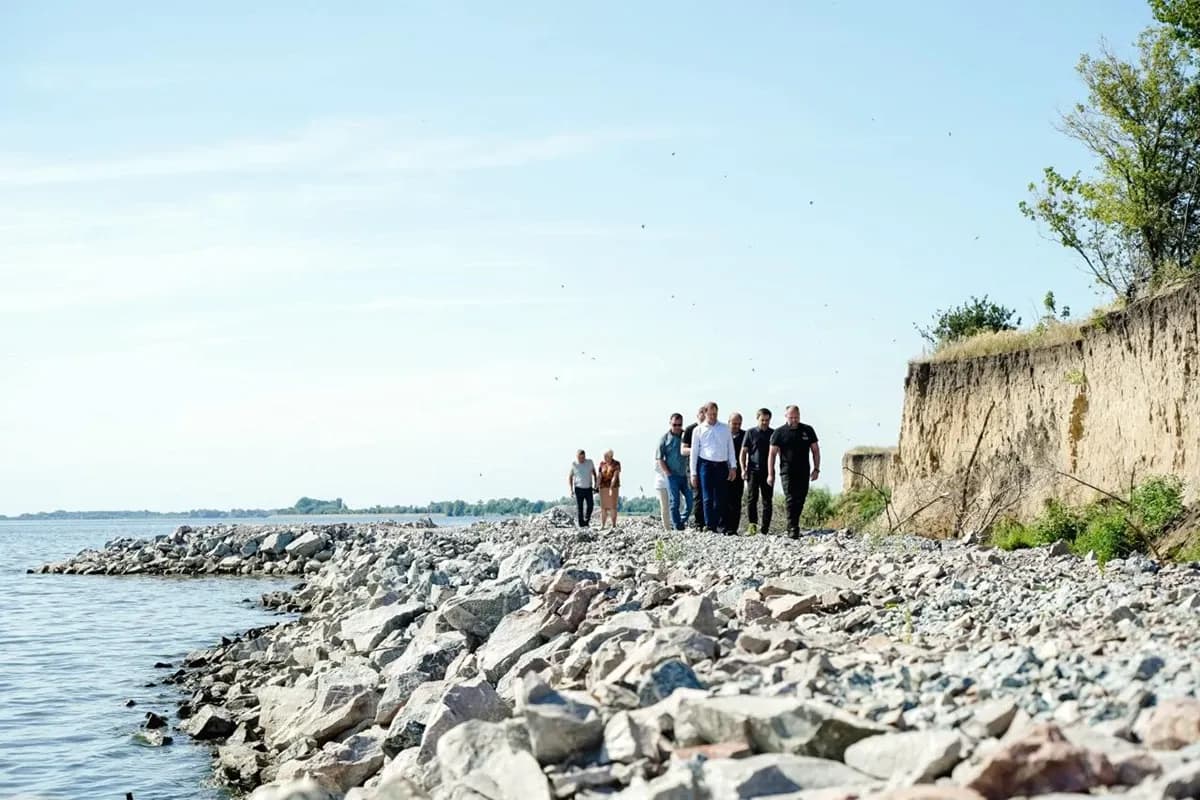 На укріплення берегів Кременчуцького водосховища виділили майже 27 млн грн